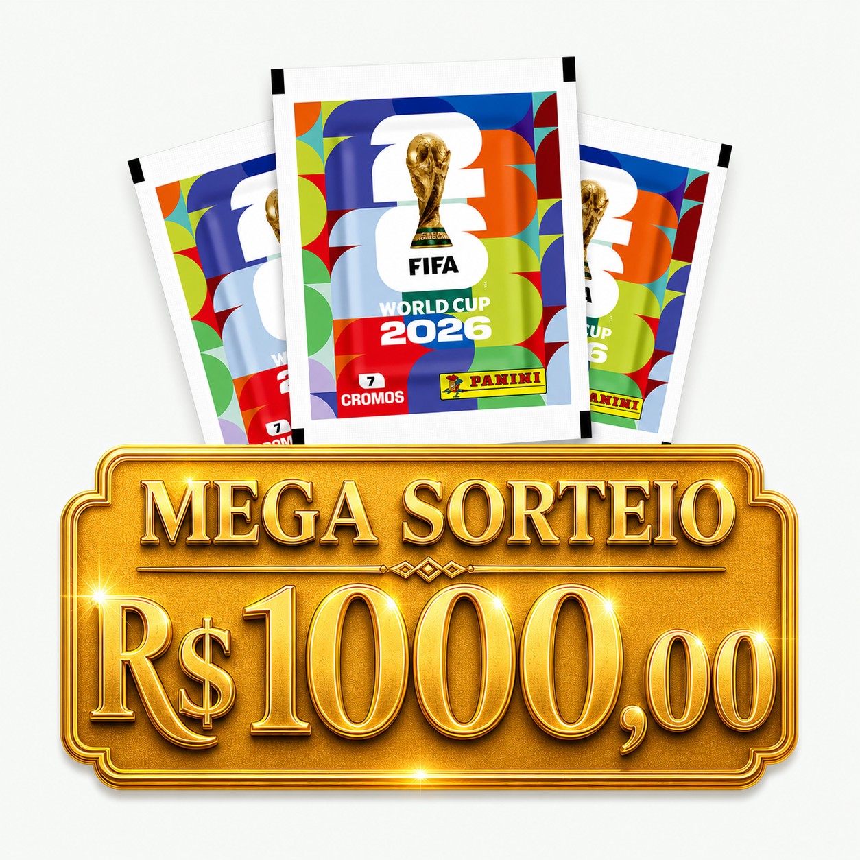 Sorteio R$1.000 no Pix — Final da Copa 2026